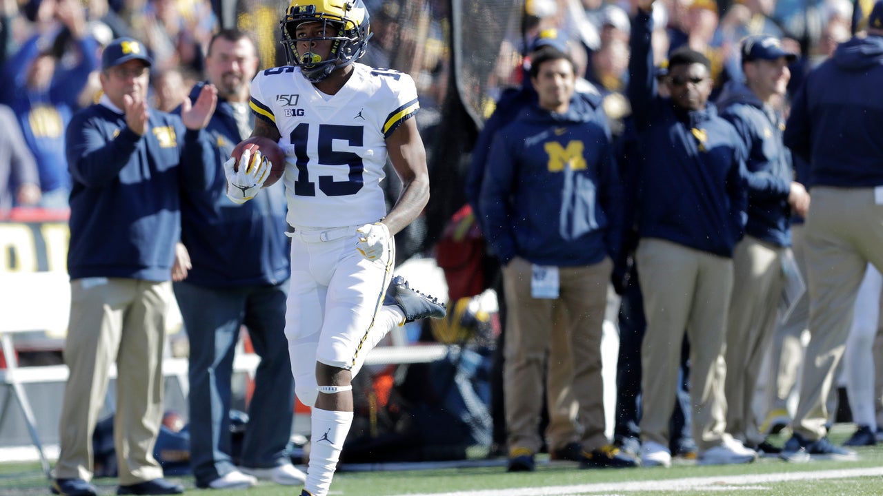 Kickoff return launches No. 14 Michigan past Maryland 38-7